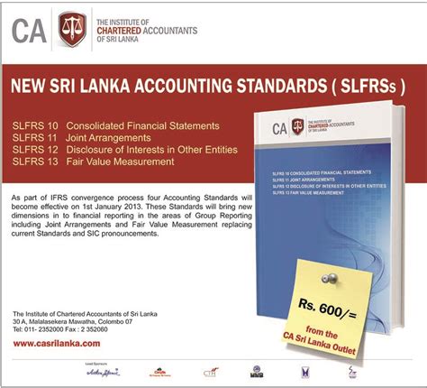 From savings deposits, credit cards, loans, investments & more. CA Sri Lanka News Letter