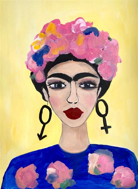 Frida Kahlo Sex Type Gender Ideas Male Female Painting Etsy