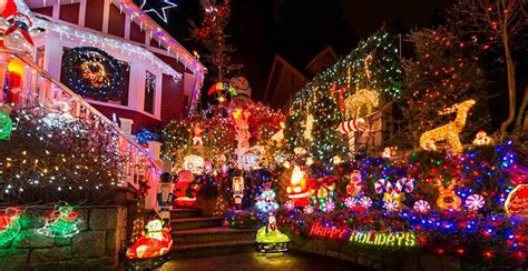 Where To See The Best Christmas Lights Displays Around Vancouver Map