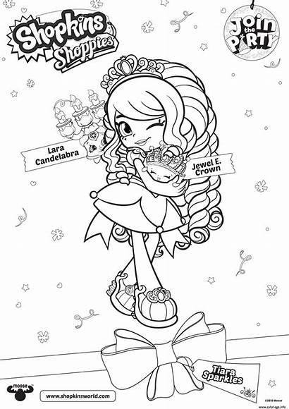 Shopkins Coloring Shoppies Coloriage Join Dessin Doll