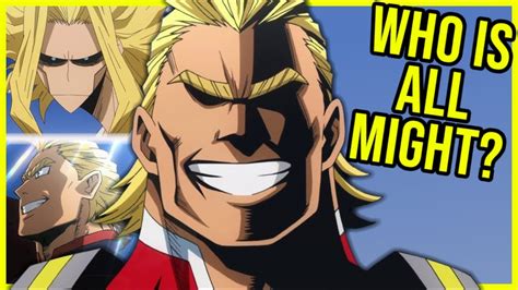 All Might Character Deep Dive Class 1a My Hero Academia Podcast Youtube