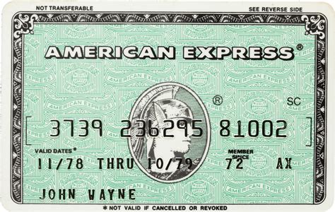American express cards are some of the most popular in the canadian market. American Icon John Wayne's Costumes, Awards and Documents in First Ever Public Auction this October