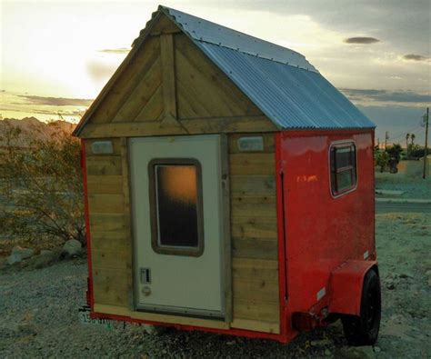 How to build a cheap camper: 13 Handmade Tiny Houses | Micro camper, Micro camper trailers, Micro camper diy