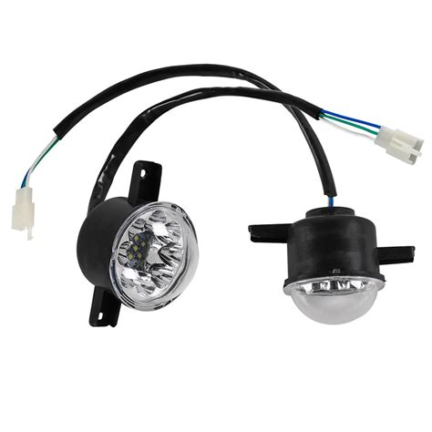 Tdpro Led Headlight 3 Wire Atv Quad 110cc 125cc 150cc Taotao Coolster
