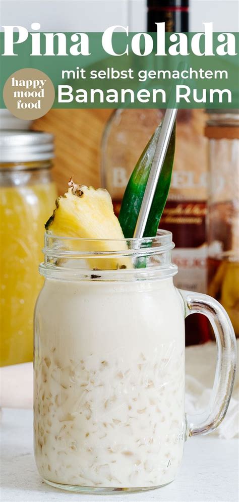 Tolles Piña Colada Rezept auf Deutsch Einfach ohne Sahne vegan Mit
