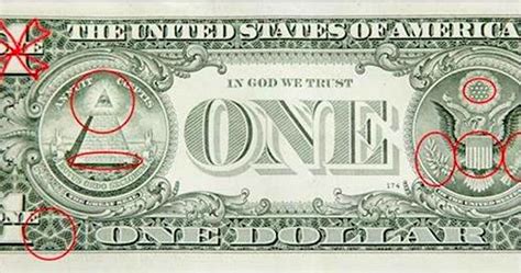 11 Amazing Messages Hidden On The Dollar Bill One Dollar Money Coin