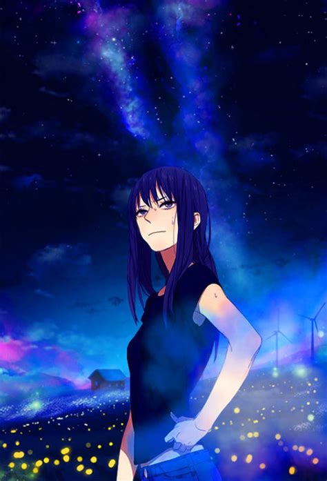 Galaxy Anime Girl Tumblr