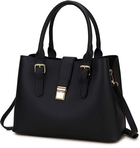 Womens Handbag Vaschy Soft Pu Leather Top Handle Bag Fashion Ladies