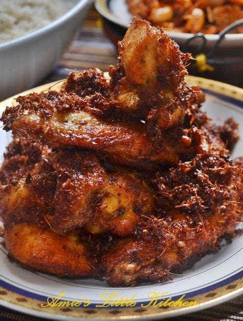 Dapurkakjee fauziahsamad kjee kakjee masakan artis kisah seram lucu mi kari kueh tiaw goreng laksa wartawan dim sum buah melaka anak seni cari makan Nasi Lemak, Ayam Goreng Kampung & Sambal Goreng Jawa ...