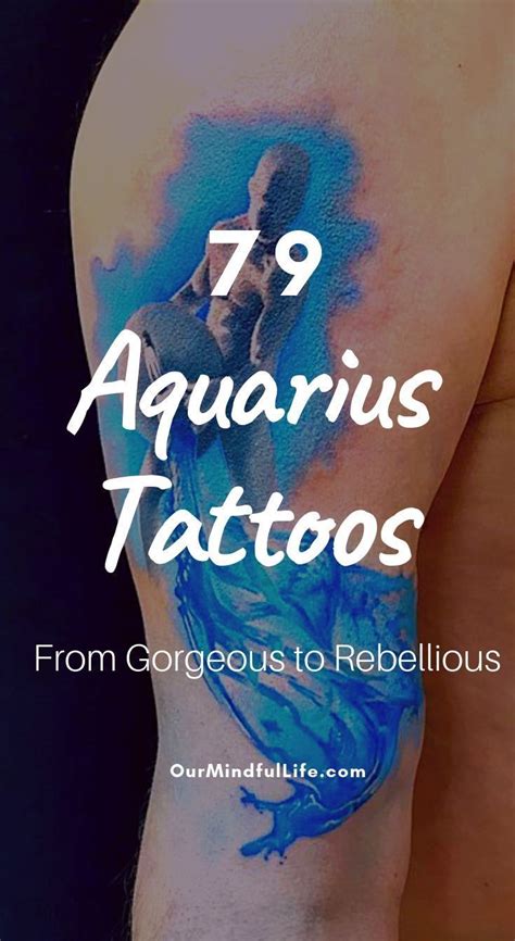 52 Unique And Gorgeous Aquarius Tattoos With Meanings Aquarius Tattoo