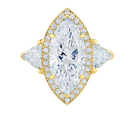 Marquise Diamond Engagement Ring - Verstolo