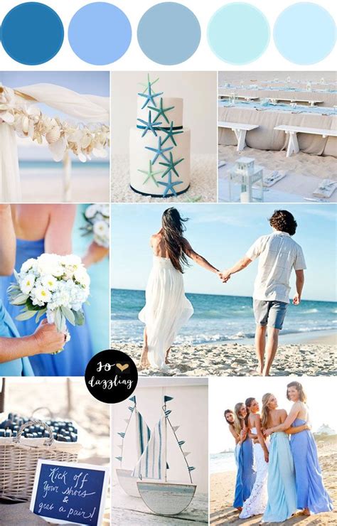 I'm getting hitched in less than it's ironic that most people i know (my wife and i included) always say things like we don't want a big wedding and it doesn't have to cost much. งานแต่งงานริมทะเล | Wedding colors, Beach wedding colors ...