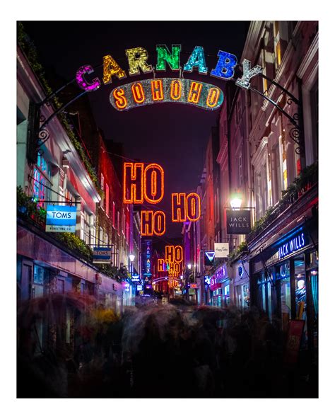 Carnaby Street On A Cold But Busy Evening Talk Photography