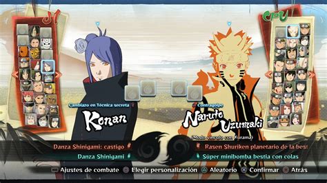 Naruto Shippuden Ultimate Ninja Storm 4 para PC - 3DJuegos