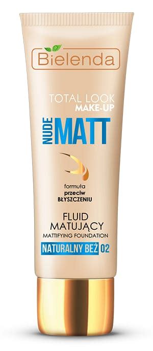 Bielenda Total Look Nude Matt Mattifying Foundation Natural Beige