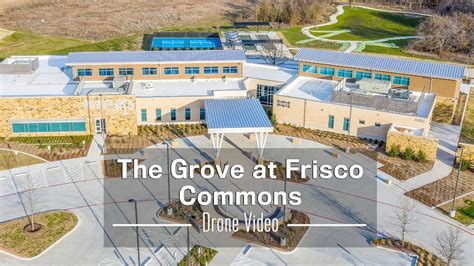 The Grove At Frisco Commons Drone Video Frisco Tx Youtube