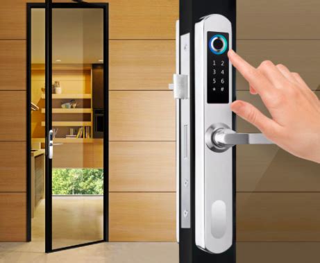 Convenient & fast features with dual active lock body. Aluminium Door Smart Door - Smart Lock Malaysia