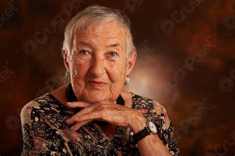 Portrait Of Happy Old Woman Stock Photo 101838 Crushpixel