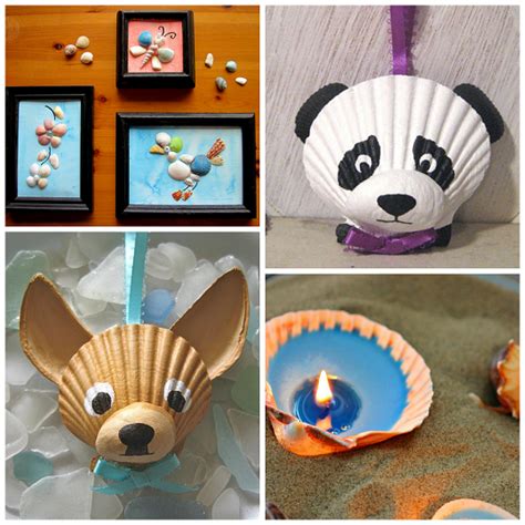 Cute Seashell Crafts For Kids Seashell Crafts Kids Seashell Crafts