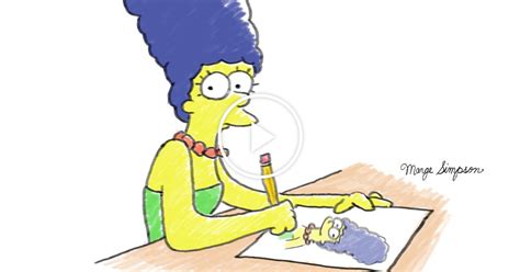 Illustrated Interview Marge Simpson The New York Times