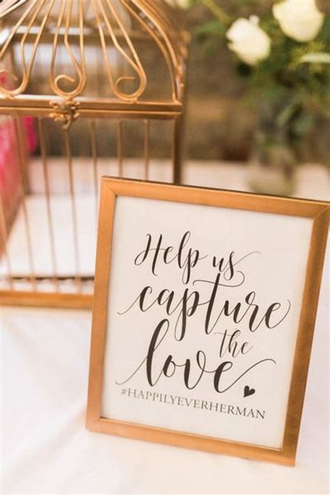 18 Trending Wedding Hashtag Sign Ideas For Your Big Day