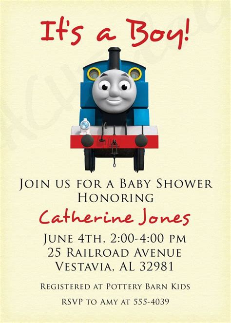 15,548 likes · 1 talking about this. Thomas the Train Birthday invitation or baby shower by ...