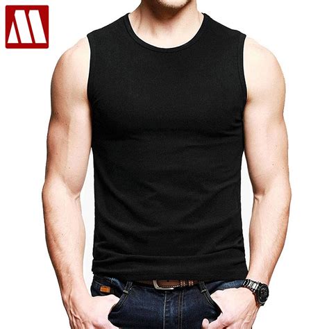 Aliexpress Com Buy Summer Style 100 Cotton Tank Tops Men Undershirt