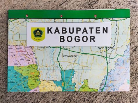 Jual Peta Kabupaten Bogor Lipat Di Lapak Niki Toko Buku Pilihan Bukalapak