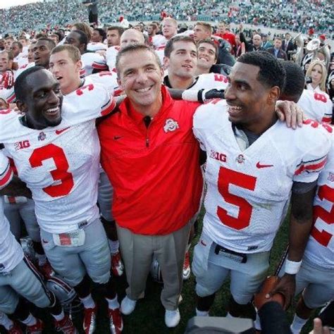 Meyer And His Ohio State Buckeye Players Its Almost Time To Kick Som