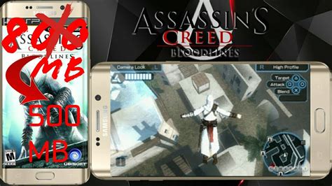 Assassins Creed Bloodlines USA PSP 500 MB ONLY HIGHLY COMPRESSED