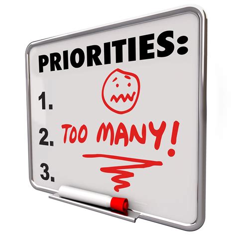 Too Many Priorities Overwhelming To Do List Tasks Jobs Conxi Perez Andreu