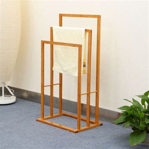 Free delivery and returns on ebay plus items for plus members. China Bathroom Hotel Wooden Bamboo Ladder Free Standing ...