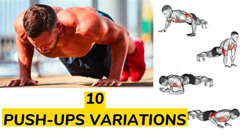 10 types push ups variations workout 🔥 push ups workout at home 🔥chestworkout without