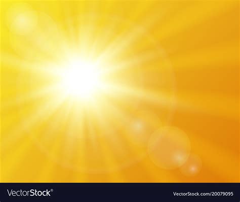 Sunny Background Sunshine Background Royalty Free Vector