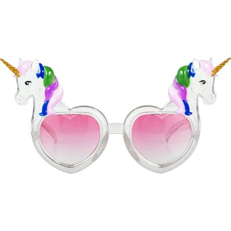 way to celebrate unicorn sunglasses party favor 1ct