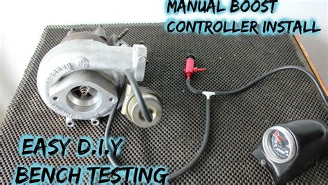 Manual Boost Controller Install (part 2 internal actuator) - YouTube