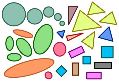 Geometry Shapes Clipart Best