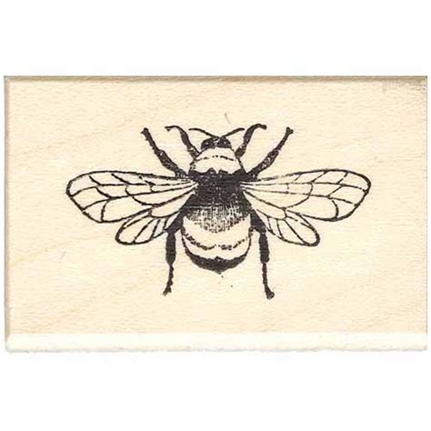 Beeswax Rubber Stamps Full Bee Rubber Stamp