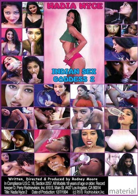 Nadia Nyce Indian Sex Goddess Vol 2 1994 Rodney Moore Adult Dvd Empire