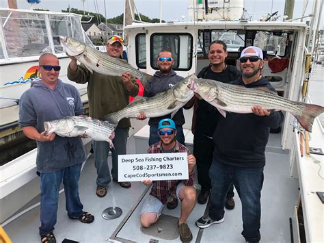 Cape Cod Fishing Charters Deep Sea Fishing For Striped Bass Tuna And