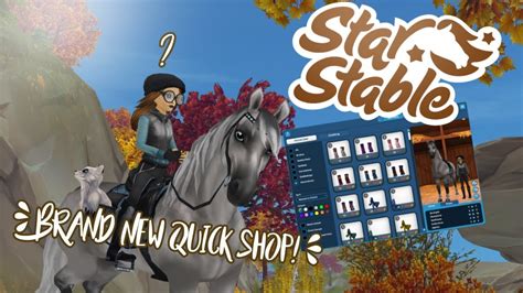 New Quick Shop And New Area Star Stable Update Youtube