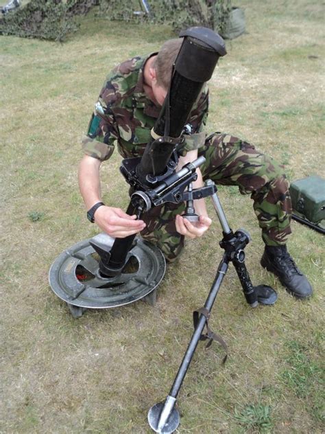 81mm Mortar On Display Colchester July 2010 Paradata