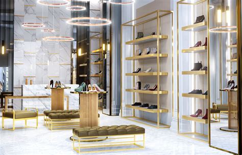 Luxury Shoe Store Design Retail Interior Design London Uk 인테리어