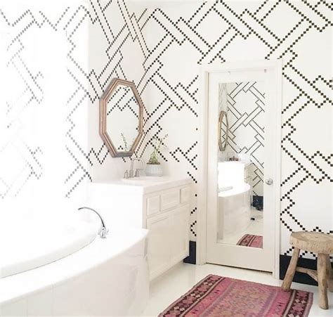 3 Powder Rooms That Will Make You A Wallpaper Believer Hello Fashion