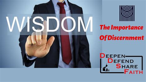 Unlocking Spiritual Wisdom The Importance Of Discernment Youtube