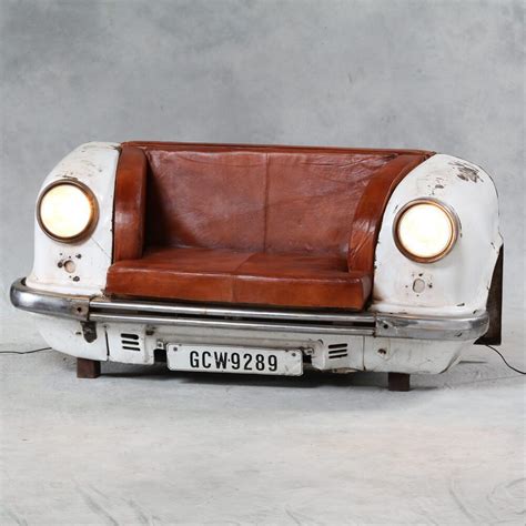 Fancy Car Couch Car Sofa Retro Sofa Leather
