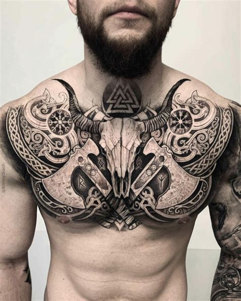 10 Best Viking Chest Tattoo Ideas That Will Blow Your Mind