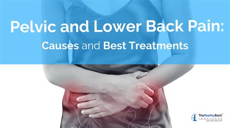 Causes For Lower Back Pain Accompanied With Pelvic Pain Sowell Pannour