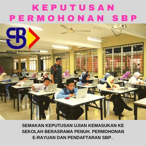 Semakan keputusan tawaran kemasukan / penempatan serta cetakan surat tawaran ke tingkatan 1 sbp tahun 2020 akan dibuka mulai 18 disember 2020 sehingga 7 januari 2020. Semak Keputusan UKSBP 2020 Sekolah Berasrama Penuh ...