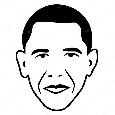 Barack Obama President Of Usa Illustration For The Web Premium
